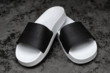 Men's Nobull Ivy Adjustabla Slides Black | SG F2142D